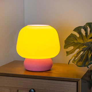 Mushroom Modern Classic Plant-Based PLA 3D Printed Dimmable LED Table Lamp