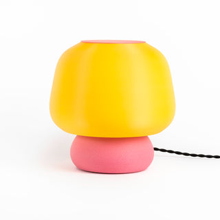 Mushroom Modern Classic Plant-Based PLA 3D Printed Dimmable LED Table Lamp - JONATHAN Y