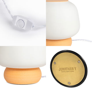 Mushroom Modern Classic Plant-Based PLA 3D Printed Dimmable LED Table Lamp