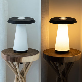 Bruno 12.25" Mid-Century Minimalist Plant-Based PLA 3D Printed Dimmable LED Table Lamp - JONATHAN Y