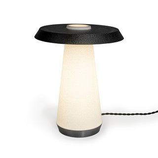 Bruno 12.25" Mid-Century Minimalist Plant-Based PLA 3D Printed Dimmable LED Table Lamp - JONATHAN Y