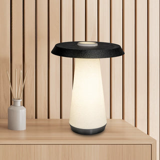 Bruno 12.25" Mid-Century Minimalist Plant-Based PLA 3D Printed Dimmable LED Table Lamp - JONATHAN Y