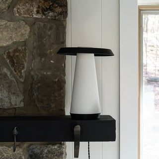 Bruno 12.25" Mid-Century Minimalist Plant-Based PLA 3D Printed Dimmable LED Table Lamp - JONATHAN Y