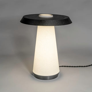 Bruno 12.25" Mid-Century Minimalist Plant-Based PLA 3D Printed Dimmable LED Table Lamp - JONATHAN Y