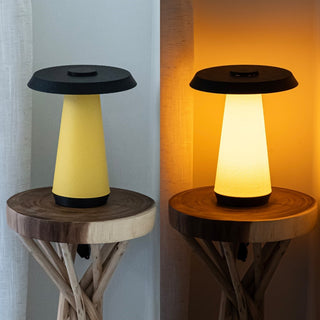 Bruno 12.25" Mid-Century Minimalist Plant-Based PLA 3D Printed Dimmable LED Table Lamp - JONATHAN Y