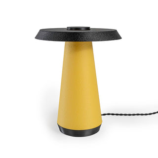 Bruno 12.25" Mid-Century Minimalist Plant-Based PLA 3D Printed Dimmable LED Table Lamp - JONATHAN Y