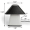 Enzo 11.63" Modern Contemporary Plant-Based PLA 3D Printed Dimmable LED Table Lamp