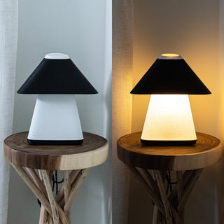 Enzo 11.63" Modern Contemporary Plant-Based PLA 3D Printed Dimmable LED Table Lamp - JONATHAN Y