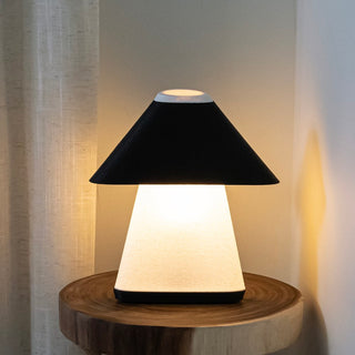 Enzo 11.63" Modern Contemporary Plant-Based PLA 3D Printed Dimmable LED Table Lamp - JONATHAN Y