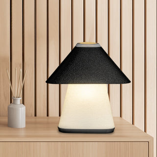 Enzo 11.63" Modern Contemporary Plant-Based PLA 3D Printed Dimmable LED Table Lamp - JONATHAN Y