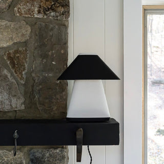 Enzo 11.63" Modern Contemporary Plant-Based PLA 3D Printed Dimmable LED Table Lamp - JONATHAN Y