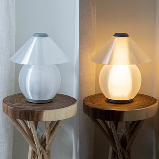 Opal 13" Modern Contemporary Plant-Based PLA 3D Printed Dimmable LED Table Lamp - JONATHAN Y