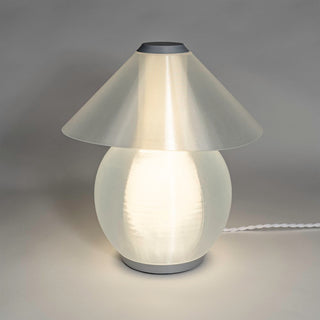 Opal 13" Modern Contemporary Plant-Based PLA 3D Printed Dimmable LED Table Lamp - JONATHAN Y