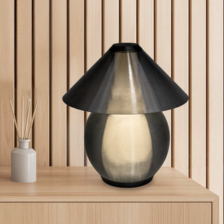 Opal 13" Modern Contemporary Plant-Based PLA 3D Printed Dimmable LED Table Lamp - JONATHAN Y