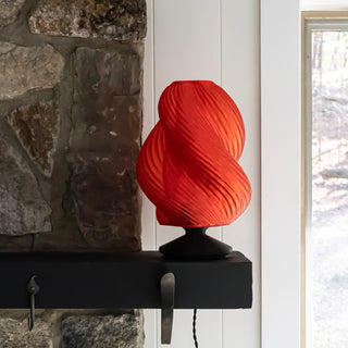 Gema 13.5" Mid-Century Coastal Plant-Based PLA 3D Printed Dimmable LED Table Lamp - JONATHAN Y