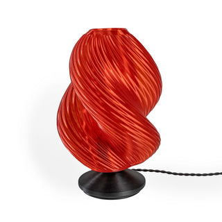 Gema 13.5" Mid-Century Coastal Plant-Based PLA 3D Printed Dimmable LED Table Lamp - JONATHAN Y