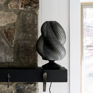Gema 13.5" Mid-Century Coastal Plant-Based PLA 3D Printed Dimmable LED Table Lamp - JONATHAN Y