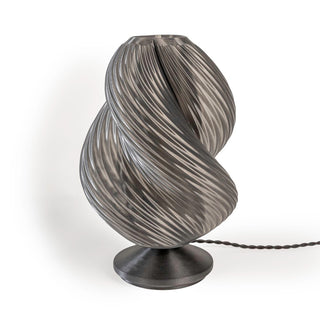 Gema 13.5" Mid-Century Coastal Plant-Based PLA 3D Printed Dimmable LED Table Lamp - JONATHAN Y