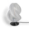 Gema 13.5" Mid-Century Coastal Plant-Based PLA 3D Printed Dimmable LED Table Lamp