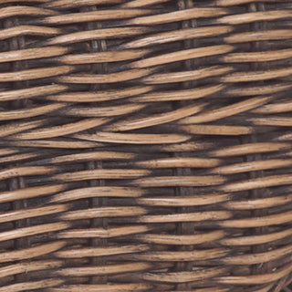 Rowan 19.7" Bohemian Designer Woven Rattan/Wood Vanity Stool - JONATHAN Y
