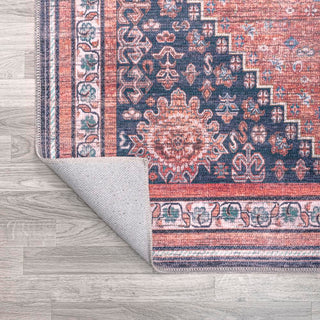 Dalyan Geometric Medallions Washable Area Rug - JONATHAN Y
