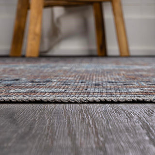 Dalyan Geometric Medallions Washable Area Rug