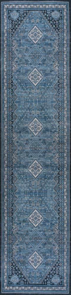 Dalyan Geometric Medallions Washable Area Rug