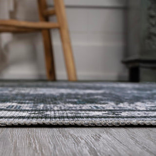 Dalyan Geometric Medallions Washable Area Rug