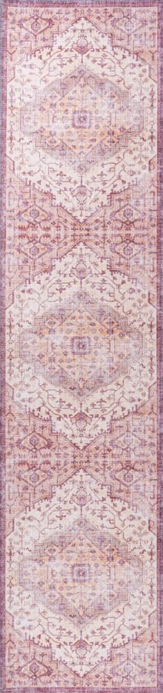 Alacati Ogee Medallion Washable Area Rug - JONATHAN Y
