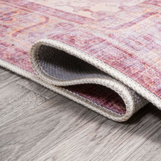 Alacati Ogee Medallion Washable Area Rug - JONATHAN Y