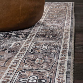 Alacati Ogee Medallion Washable Area Rug - JONATHAN Y