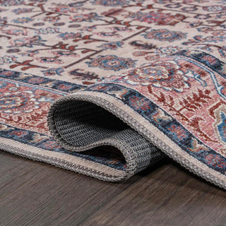 Kemer All-over Persian Washable Area Rug