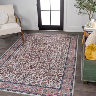 Kemer All-over Persian Washable Area Rug
