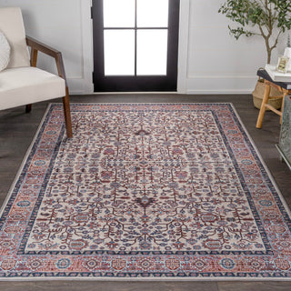 Kemer All-over Persian Washable Area Rug