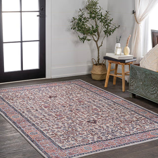 Kemer All-over Persian Washable Area Rug