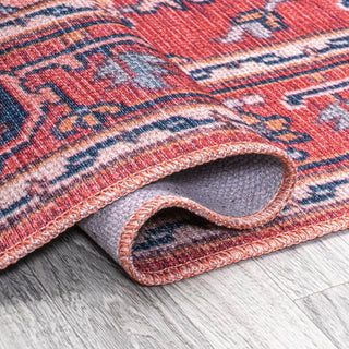 Cirali Ornate Large Medallion Washable Area Rug - JONATHAN Y