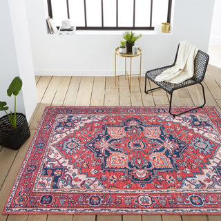 Cirali Ornate Large Medallion Washable Area Rug - JONATHAN Y