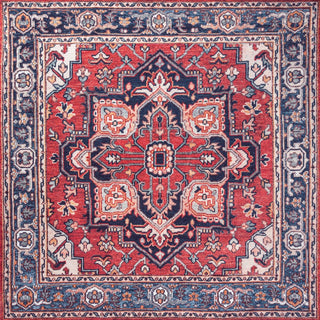 Cirali Ornate Large Medallion Washable Area Rug - JONATHAN Y