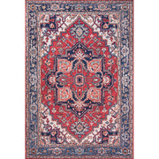Cirali Ornate Large Medallion Washable Area Rug