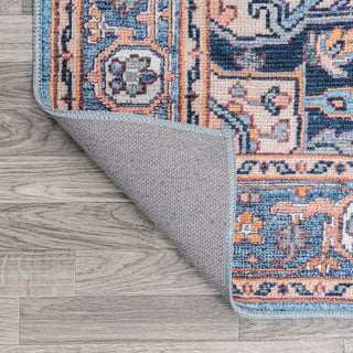 Cirali Ornate Large Medallion Washable Area Rug