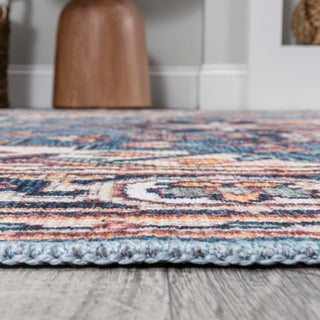 Cirali Ornate Large Medallion Washable Area Rug
