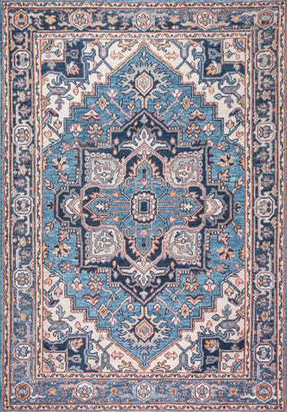 Cirali Ornate Large Medallion Washable Area Rug