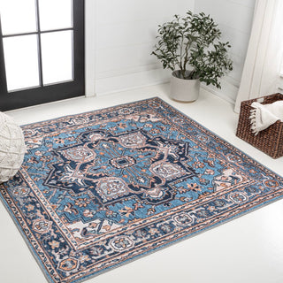 Cirali Ornate Large Medallion Washable Area Rug