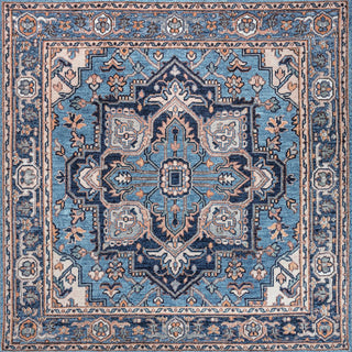 Cirali Ornate Large Medallion Washable Area Rug