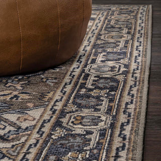 Cirali Ornate Large Medallion Washable Area Rug