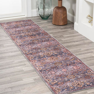 Victoria Ornate Persian All-over Washable Area Rug - JONATHAN Y