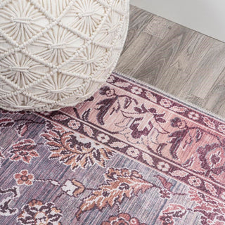 Victoria Ornate Persian All-over Washable Area Rug - JONATHAN Y