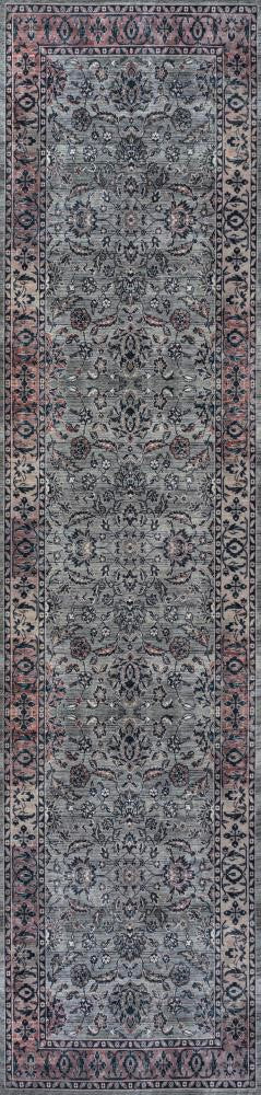 Victoria Ornate Persian All-over Washable Area Rug - JONATHAN Y