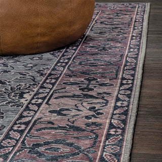 Victoria Ornate Persian All-over Washable Area Rug - JONATHAN Y