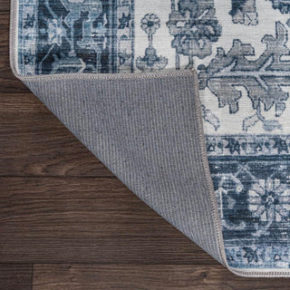 Asa Ornate Medallion Washable Area Rug